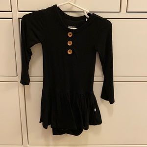 Posh Peanut black ribbed twirl size 18-24